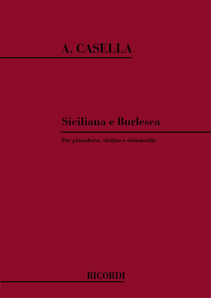 Siciliana E Burlesca